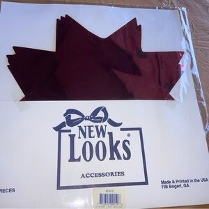 100pcs Disposable Placemats, 12” Red Star Foil Place Mats,  Table Doilies